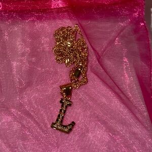 Gold Initial Pendant